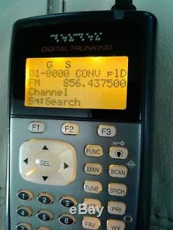 Radio Shack Pro-106 Apco P25 Digital Trunking Handheld Radio Scanner
