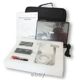 10.1 inch Portable Vet/Veterinary Ultrasound scanner Machine+2 Probe For Animals