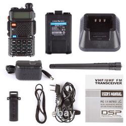 10Pack Baofeng UV-5R Dual Band VHF/UHF HT Two-way Radio + Cable Fast Delivery