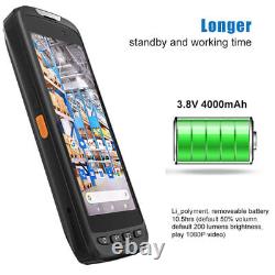 2D Scanner Handheld Terminal Android 4G LTE Phone Logistics Mobile WIFI Unlocked