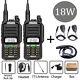 2pcs Baofeng Uv-98pro Uhf/vhf Walkie Talkie Long Range Two Way Ham Radio Scanner