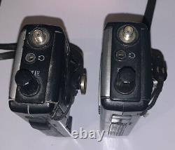 2x Uniden BCD 396XT Trunk Tracker IV Digital Handheld Police Scanners As Is