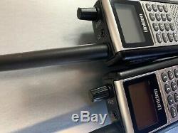 2xUniden Handheld TrunkTracker IV Digital Police Scanner (BCD396XT) FULLY TESTED