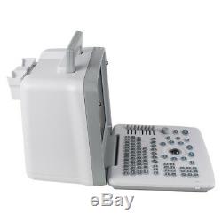 3D Portable LCD Digital Ultrasound Scanner Machine Convex +Transvaginal 2Probes