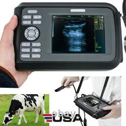 5.5'' Handheld Digital Vet Ultrasound Scanner Rectal Probe Animal Veterinary Pet