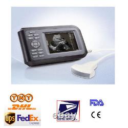 5.5 Handheld Ultrasound Scanner/Machine Digital +Convex Probe+Case for Human