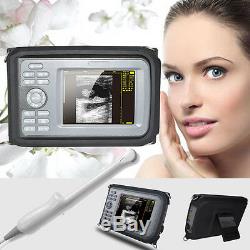 5.5'' Obstetrics Check Handheld Digital Ultrasound Scanner + Transvaginal Probe