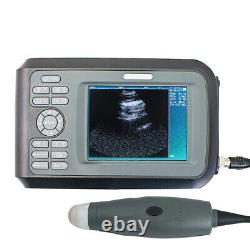 5.5inch VET Digital Handheld Veterinary Ultrasound Scanner Machine Bovine& case