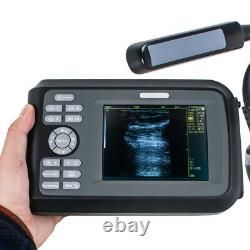 5.5inch Vet Veterinary Handheld Digital Ultrasound Scanner System Rectal Probe