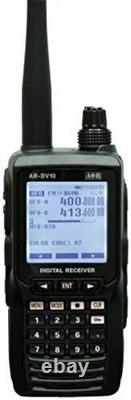 AOR AR-DV10 Digital Handy Receiver 100KHz-1300MHz SDR Multiband F/S withTracking#