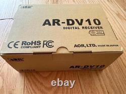 AOR AR-DV10 Digital Handy Receiver 100KHz-1300MHz SDR Multiband Waterproof