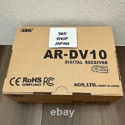 AOR AR-DV10 Digital Receiver SDR Amateur Ham Radio 100kHz1300MHz Latest firmware