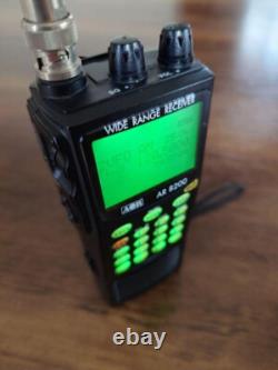 AOR AR8200 MK3 Wide Range Handheld Radio Receiver Scanner Black