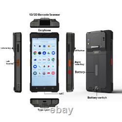 Android PDA Industrial Barcode Scanner + NFC Multi-function Handheld Terminal