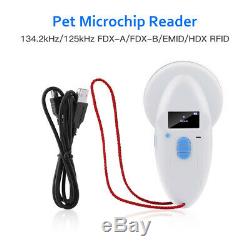 Animal RFID Pet Chip ID Reader Scanner Microchip FDX-A ISO USB Handheld Digital
