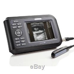 Animal Vet Portable Handheld Digital Ultrasound Scanner w Rectal Probe Animal