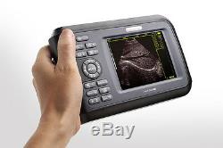 Animal Vet Portable Handheld Digital Ultrasound Scanner w Rectal Probe Animal