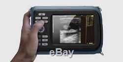 Animal Vet Portable Handheld Digital Ultrasound Scanner w Rectal Probe Animal