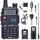 Baofeng Uv-5r 8w Dual-band Long Range Radio Walkie Talkie Scanner Transceiver