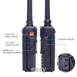 Baofeng UV-5R 8W Dual-Band Long Range Radio Walkie Talkie Scanner Transceiver