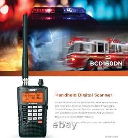 Bearcat BCD160DN Handheld Digital Scanner, Exclusive Features, Band Scope