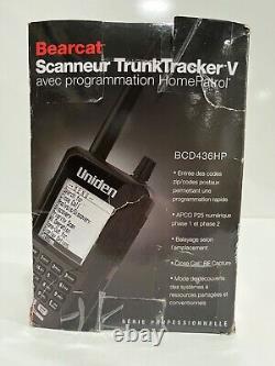 Bearcat TrunkTracker V Uniden BCD436HP Digital Handheld Scanner