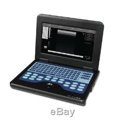 CE CMS600P2 Veterinary Digital Laptop Ultrasound Scanner Machine+Convex Probe