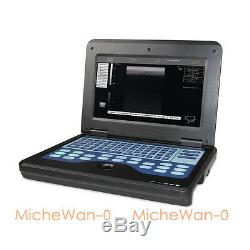 CE CMS600P2VET Veterinary Ultrasound Scanner laptop Machine 3.5 convex Probe