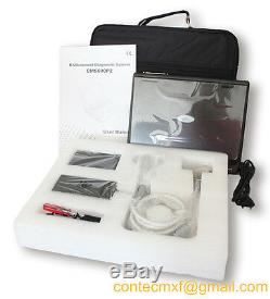 CE Notebook Laptop Machine Ultrasound Scanner 10.1'' LCD Convex+Linear 2 Probes