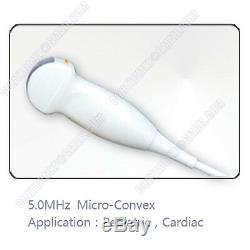 CE Vet ultrasound scanner veterinary laptop machine 5.0Mhz micro Convex Probe