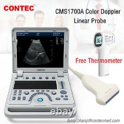 CMS1700A Color Doppler Ultrasonic Diagnostic CF Ultrasound Scanner+Linear Probe