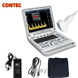 CMS1700A-VET Color Doppler Portable Ultrasound Scanner Laptop Linear Probe New