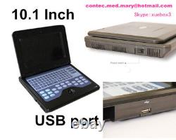 CMS600P2 Full Digital Laptop Portable Ultrasound Scanner Machine+3 Probes CONTEC