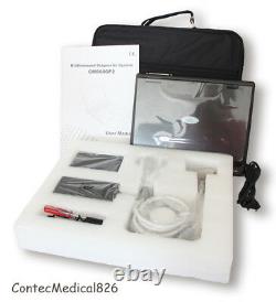 CMS600P2 Portable Ultrasound Scanner Digital Notebook LCD Laptop Machine+Convex