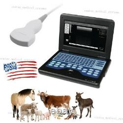 CMS600P2 VET Veterinary Laptop Ultrasound Scanner Machine + 3.5mhz Convex probe