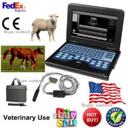CMS600P2 VET Veterinary Ultrasound Scanner Machine+Rectal probe, COw cattle sheep