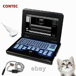 CMS600P2VET Animal Digital Ultrasound Scanner Laptop 7.5Mhz Rectal+3.5Mhz Convex