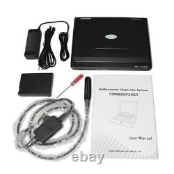 CMS600P2VET Animal Digital Ultrasound Scanner Laptop 7.5Mhz Rectal+3.5Mhz Convex