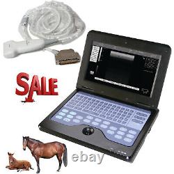 CMS600P2VET Veterinary Ultrasound Scanner Laptop Machine, Horse/Cow Linear Probe