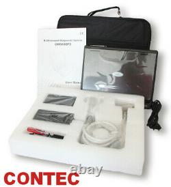 CONTEC CMS600P2 Portable Ultrasound Scanner Laptop Machine +3.5MHZ Convex probe