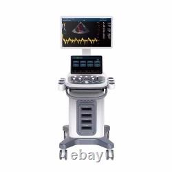 CONTEC Cart Mounted Ultrasound Scanner Machine Color Doppler Convex Linear Heart