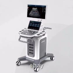 CONTEC Cart Mounted Ultrasound Scanner Machine Color Doppler Convex Linear Heart