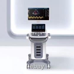 CONTEC Cart Mounted Ultrasound Scanner Machine Color Doppler Convex Linear Heart