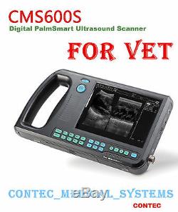 CONTEC Digital Handheld Veterinary Ultrasound Scanner Machine+ Rectal Probe+ USB