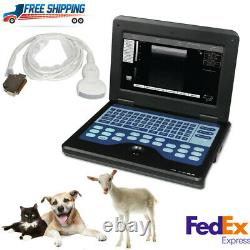 CONTEC Dog/ Cat/ Sheep Veterinary Ultrasound Scanner Convex Laptop Machine USA