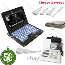 CONTEC Laptop B-Ultrasound Diagnostic System /scanner Human Use With 3 Probes CE