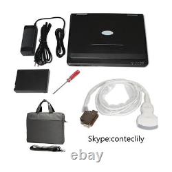 CONTEC Portable CMS600P2 Laptop Ultrasound Scanner Machine 3.5mhz Convex Probe
