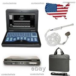 CONTEC Portable Ultrasound Scanner Laptop Machine 6.5Mhz Transvaginal Probe USA