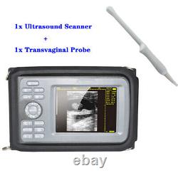 Carejoy 5.5'' Handheld Digital Ultrasound Scanner +Transvaginal Probe Gynecology