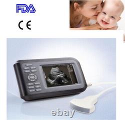 Carejoy 5.5'' Handheld Ultrasound Machine Scanner Digital+Convex Probe Human CE